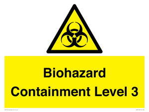 Biohazard  Containment Level 3
